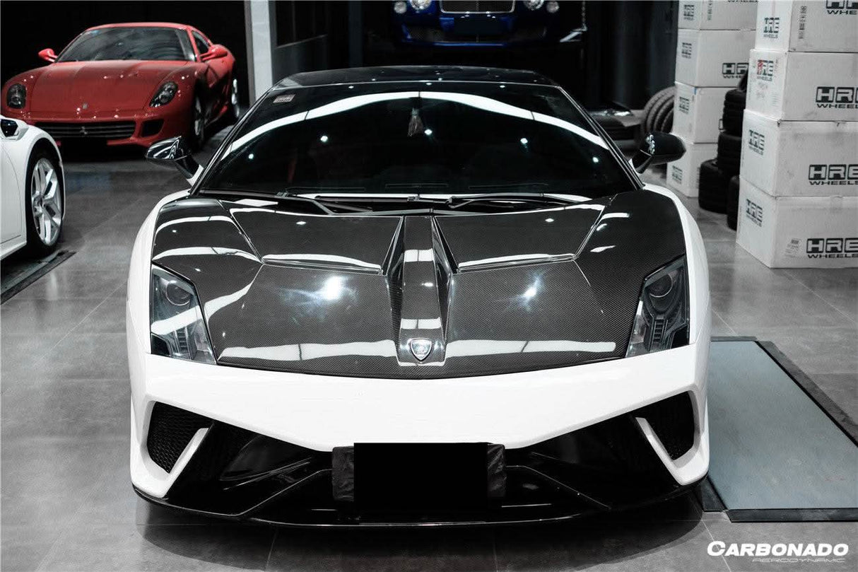 2009-2014 Lamborghini Gallardo IRON Style Hood