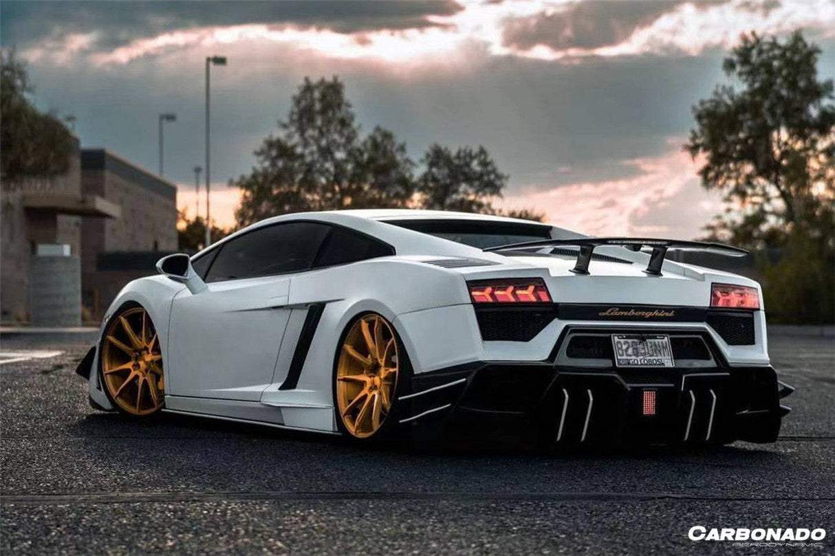 2009-2014 Lamborghini Gallardo BKSS Style Rear Bumper