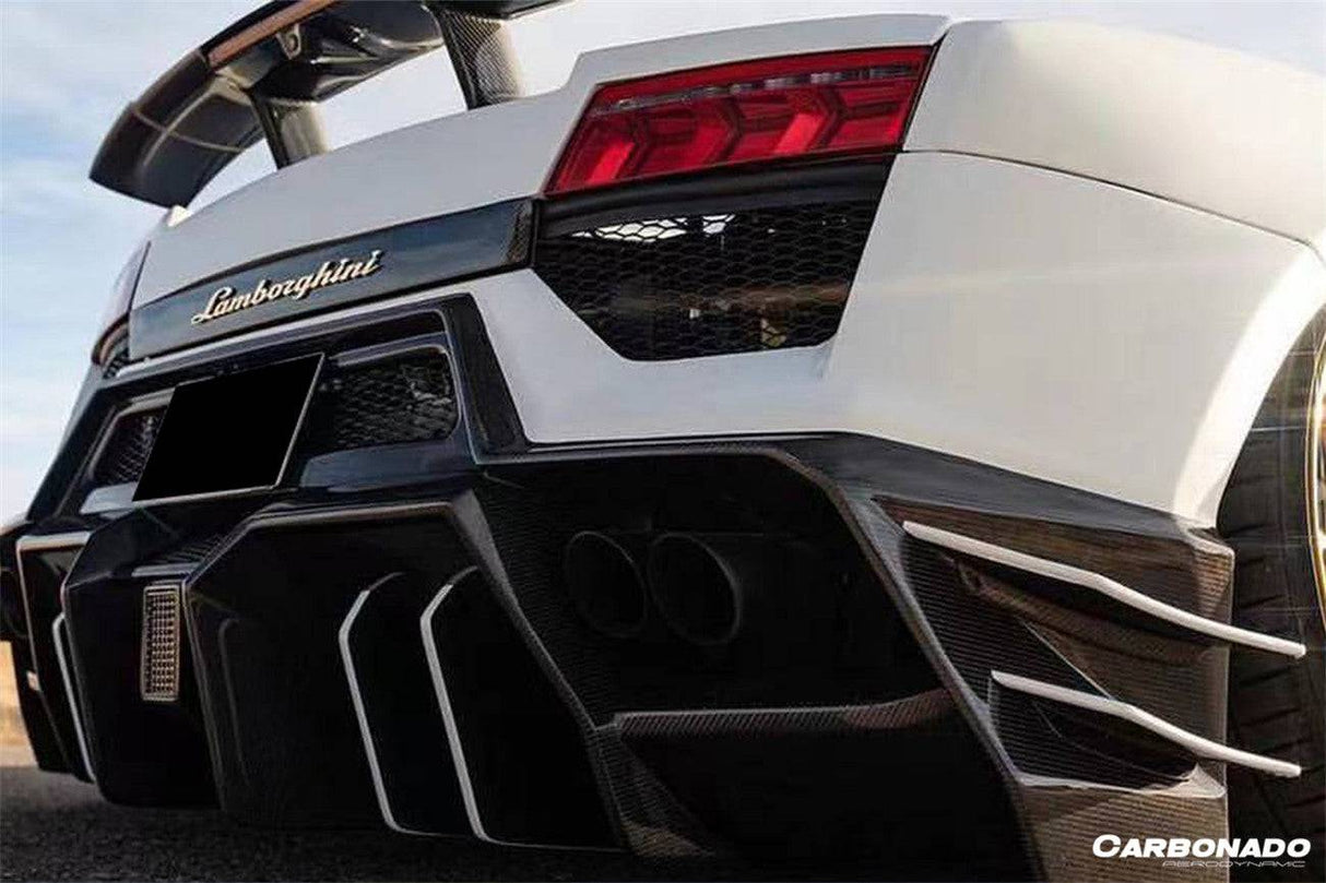 2009-2014 Lamborghini Gallardo BKSS Style Rear Bumper