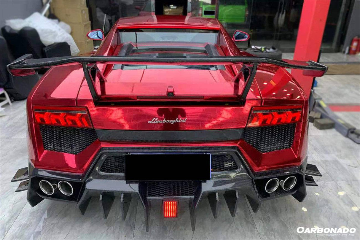 2009-2014 Lamborghini Gallardo BKSS Style Rear Bumper