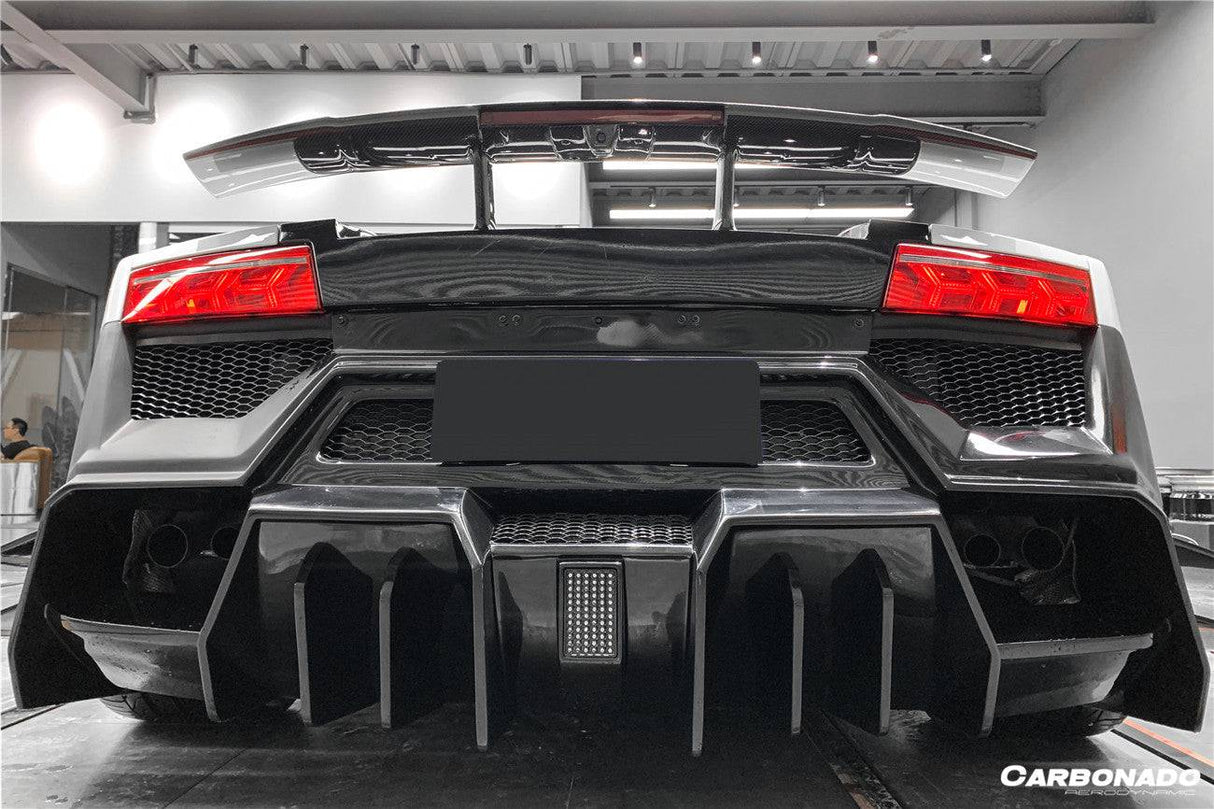 2009-2014 Lamborghini Gallardo BKSS Style Rear Bumper