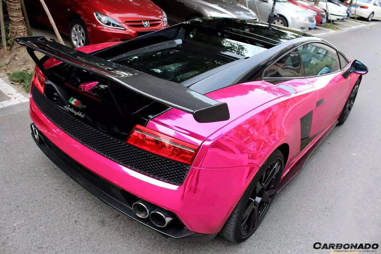 2004-2014 Lamborghini Gallardo DC-II Style Carbon Fiber Trunk Spoiler