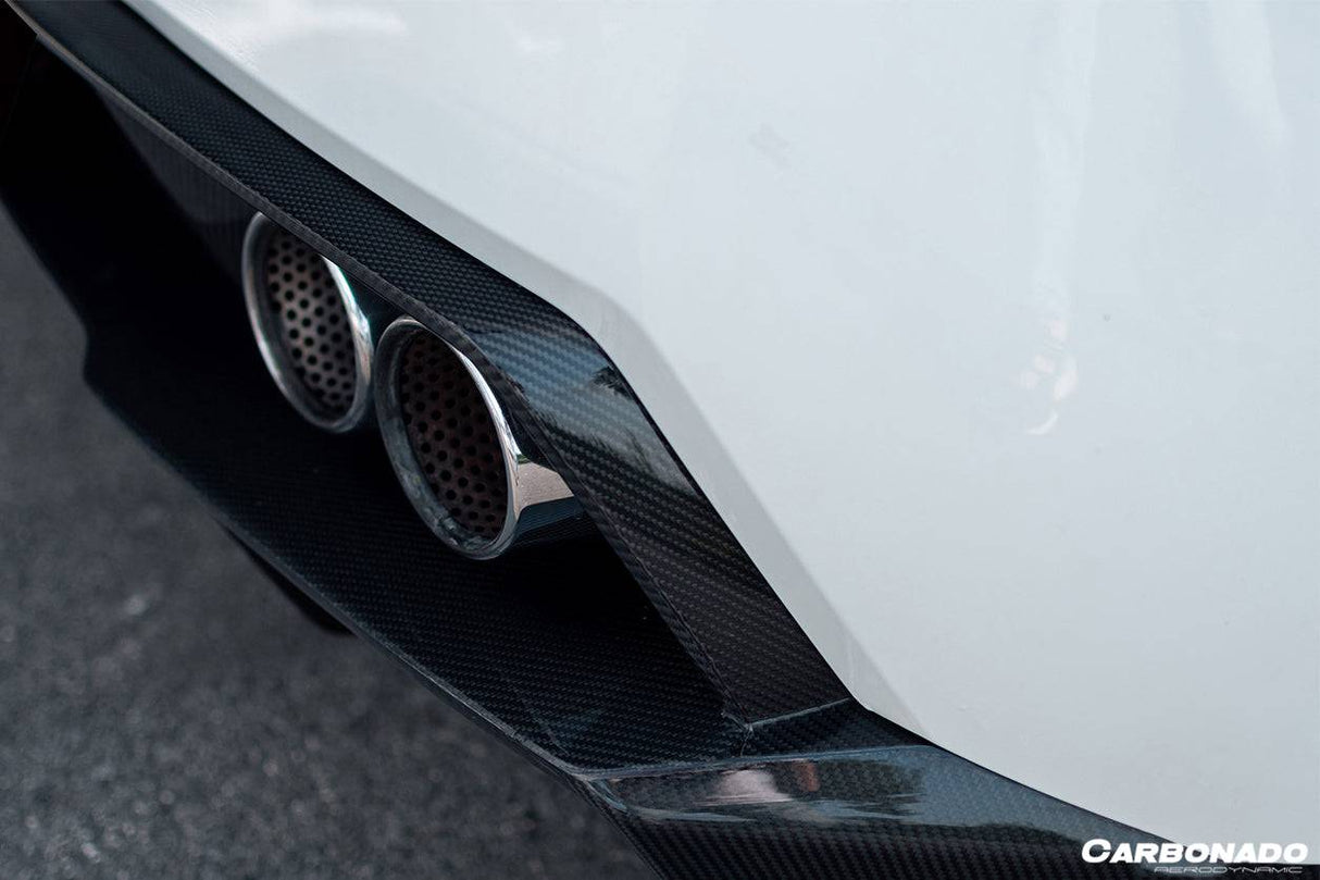 2009-2014 Lamborghini Gallardo SA Style Carbon Fiber Rear Diffuser | Fits LP550, LP560, LP570