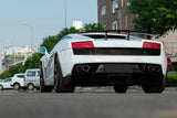 2009-2014 Lamborghini Gallardo SA Style Carbon Fiber Rear Diffuser | Fits LP550, LP560, LP570
