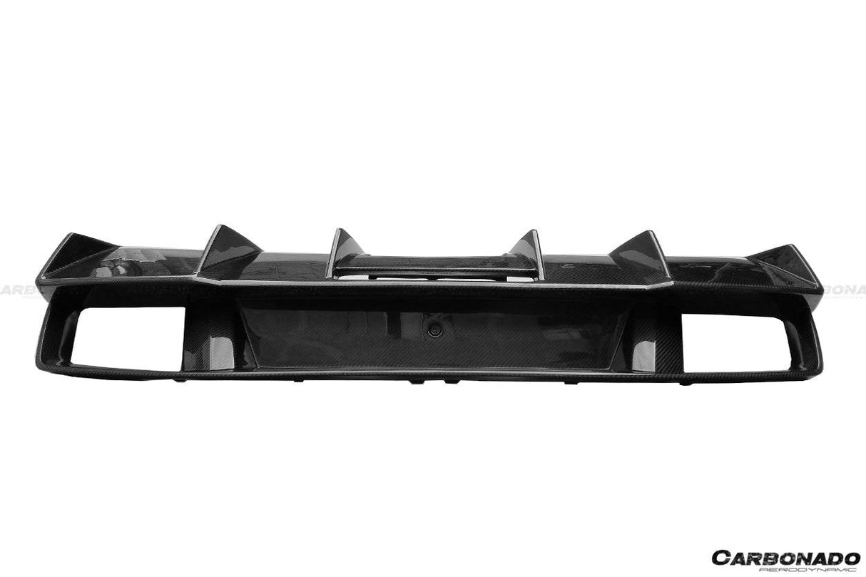 2009-2014 Lamborghini Gallardo SA Style Carbon Fiber Rear Diffuser | Fits LP550, LP560, LP570
