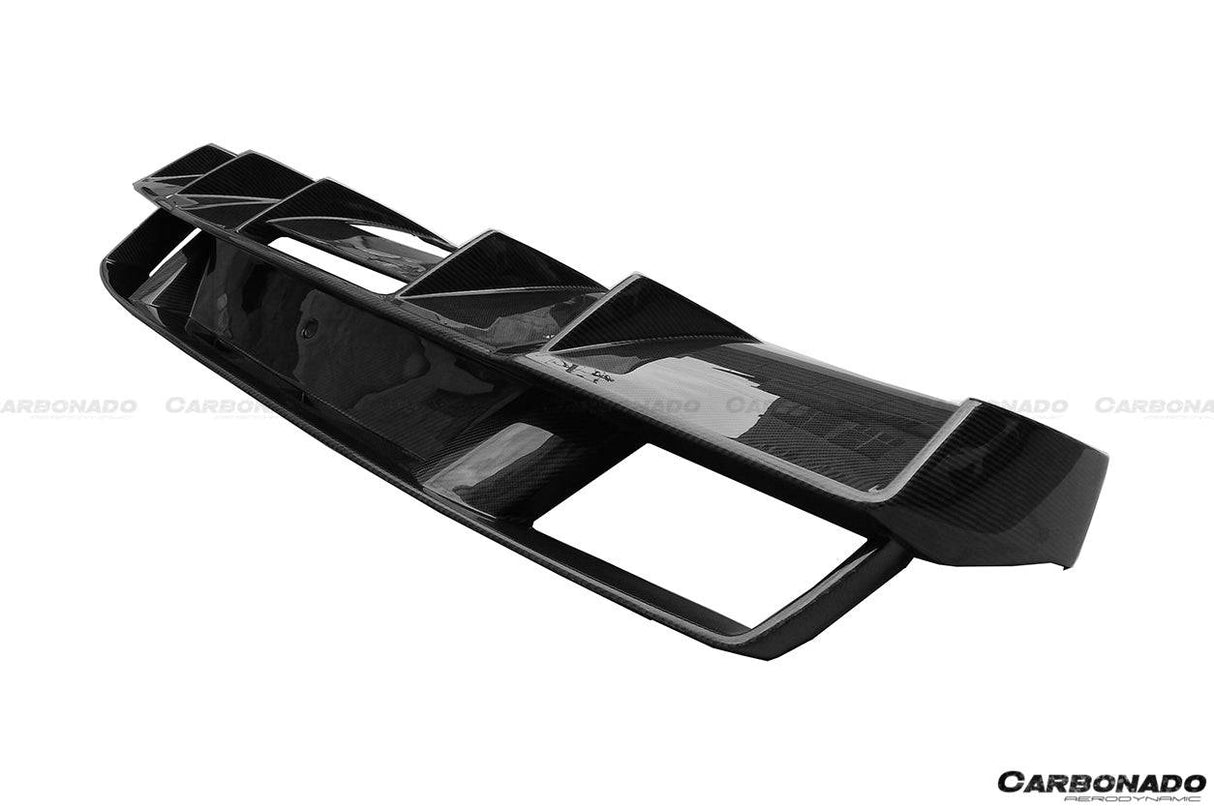 2009-2014 Lamborghini Gallardo SA Style Carbon Fiber Rear Diffuser | Fits LP550, LP560, LP570
