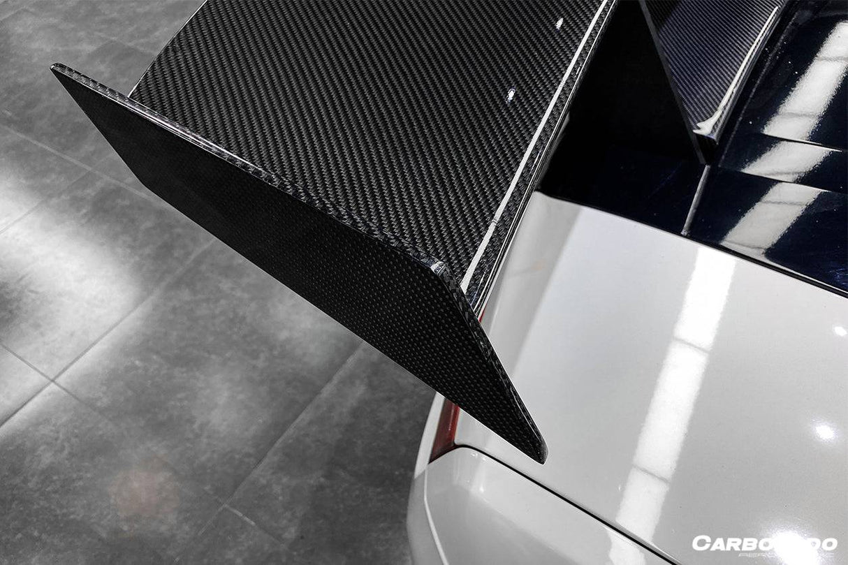 2004-2014 Lamborghini Gallardo STO Style Carbon Fiber Trunk Spoiler
