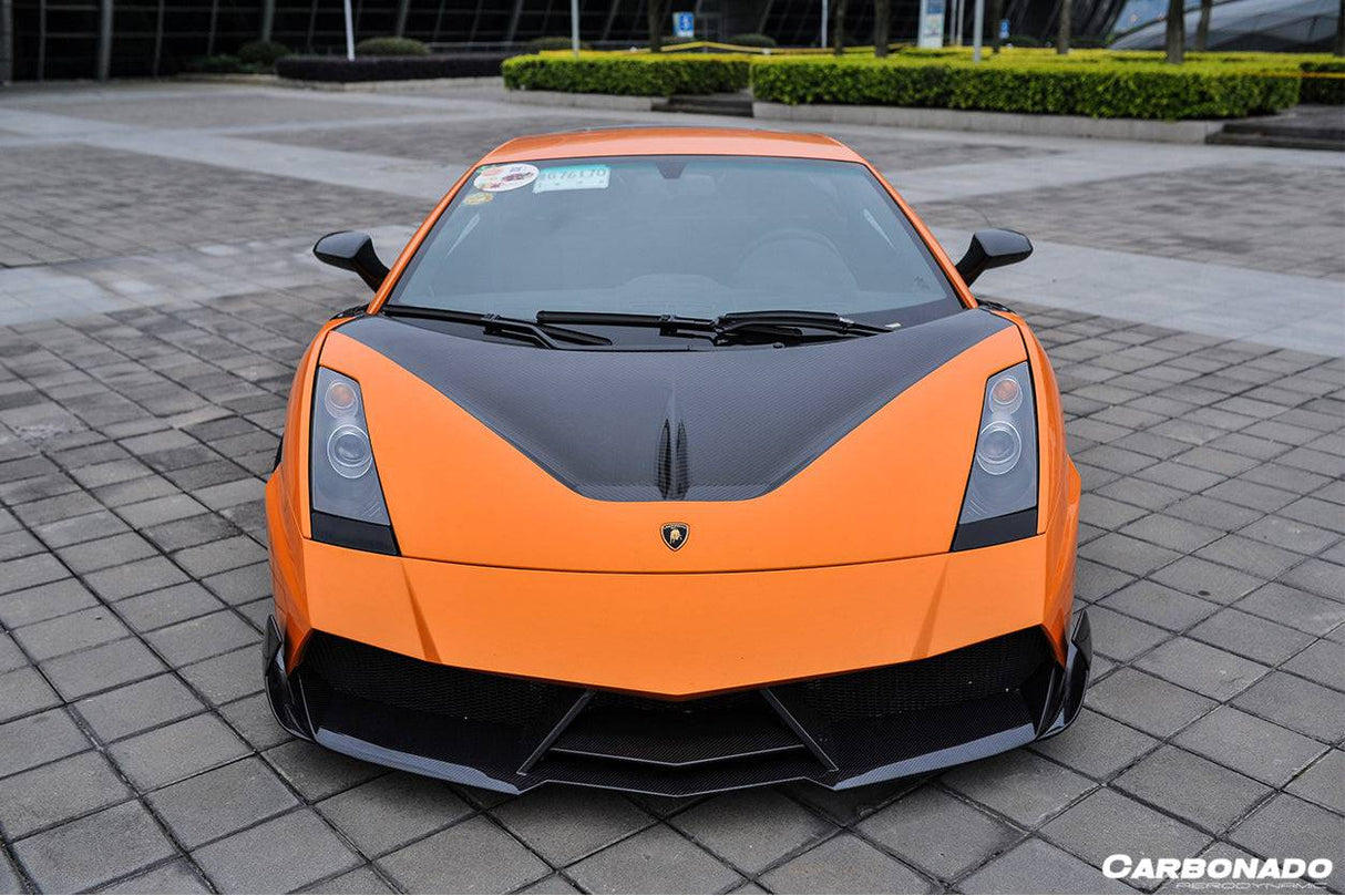 2004-2008 Lamborghini Gallardo VF Style Carbon Fiber Hood | Fits Gallardo, Gallardo SE, Superleggera