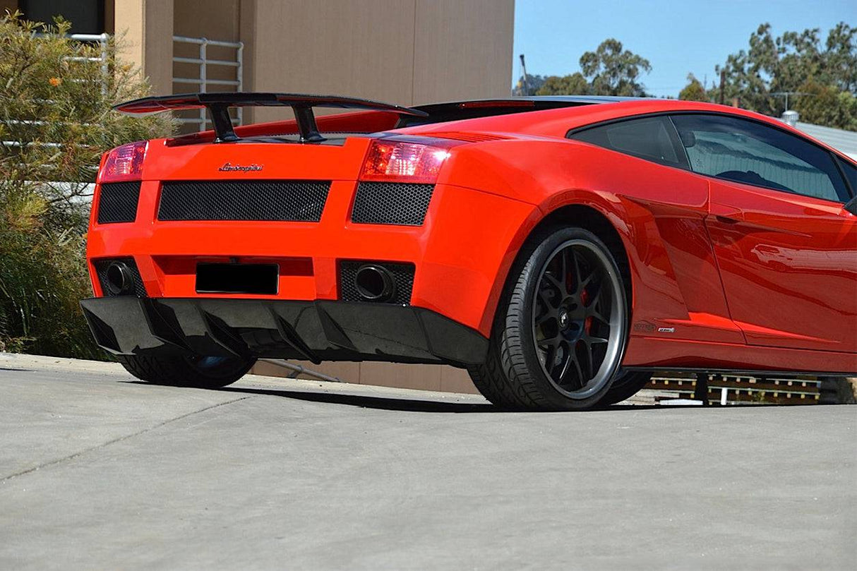 2004-2008 Lamborghini Gallardo OEM Style Carbon Fiber Rear Diffuser | Fits  Gallardo, Gallardo SE, Superleggera