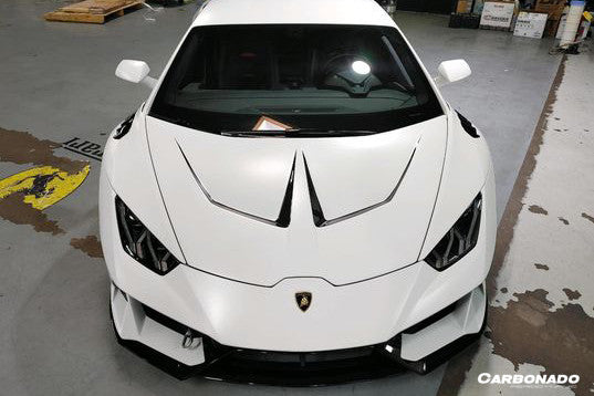 2015-2025 Lamborghini Huracan LP610  LP580  Evo  Tecnica CADO Style Carbon Fiber Hood