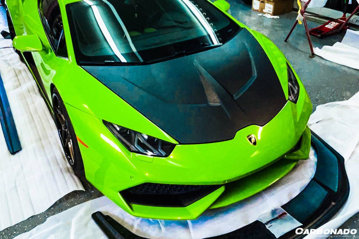 2015-2025 Lamborghini Huracan LP610  LP580  Evo  Tecnica CADO Style Carbon Fiber Hood