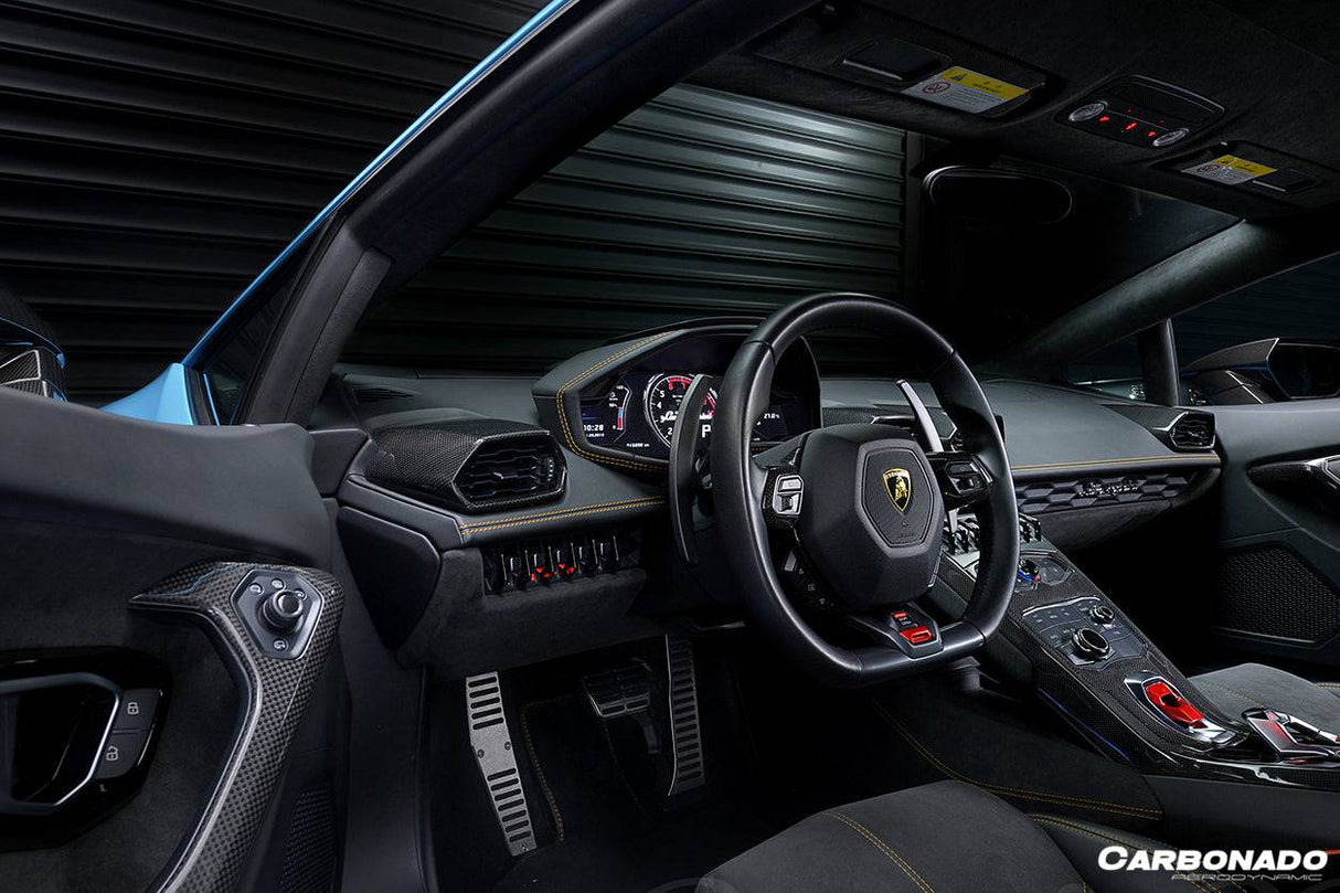 2015-2019 Lamborghini Huracan LP610  LP580  EVO OEM Style Autoclave Carbon Fiber Door Handle