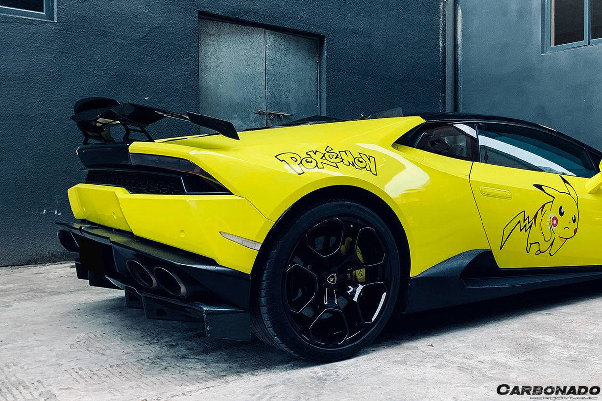 2015-2020 Lamborghini Huracan LP610 DC Style Rear Diffuser