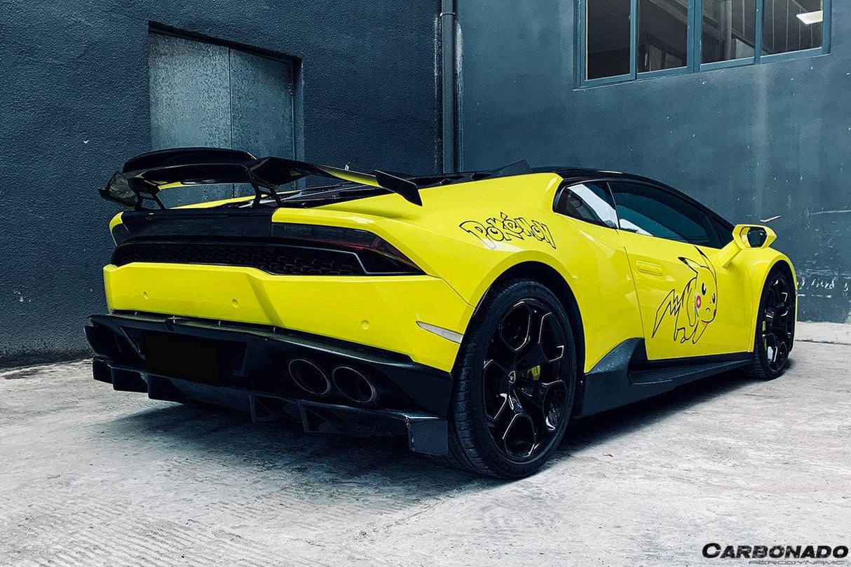2015-2020 Lamborghini Huracan LP610 DC Style Rear Diffuser