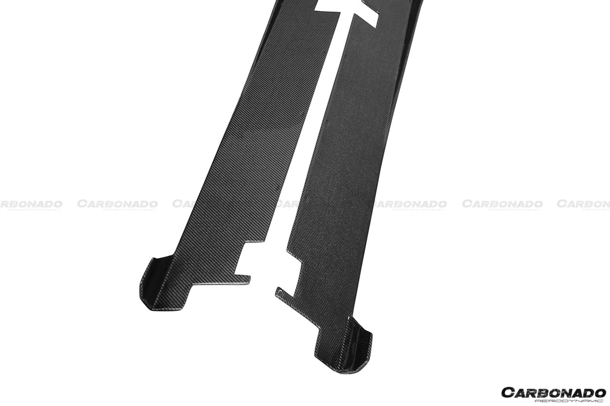 2015-2019 Lamborghini Huracan LP610  LP580 DC Style Carbon Fiber Side Skirts Under Board
