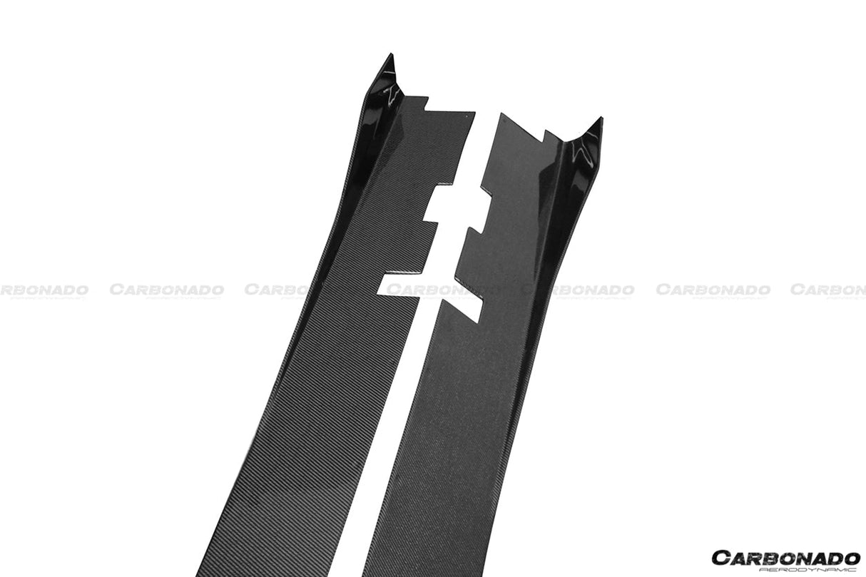 2015-2019 Lamborghini Huracan LP610  LP580 DC Style Carbon Fiber Side Skirts Under Board