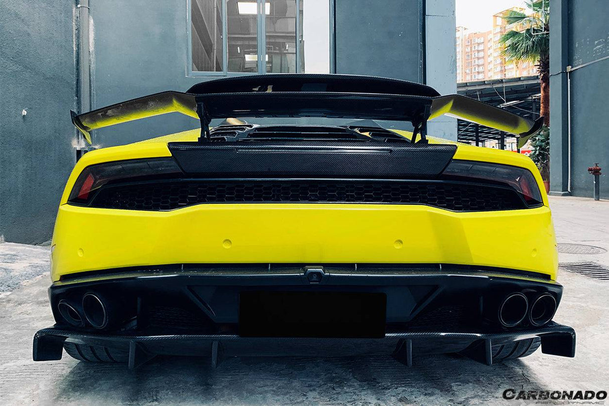2015-2020 Lamborghini Huracan LP610 DC Style Rear Diffuser