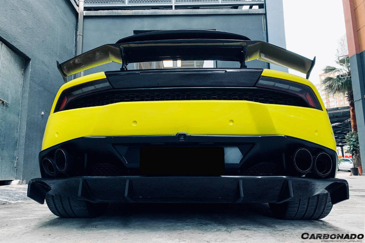 2015-2020 Lamborghini Huracan LP610 DC Style Rear Diffuser