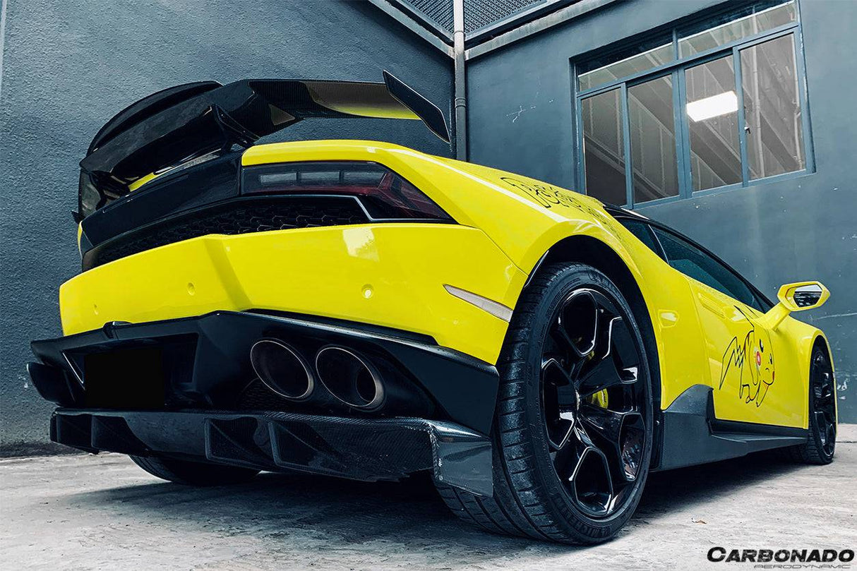 2015-2020 Lamborghini Huracan LP610 DC Style Rear Diffuser