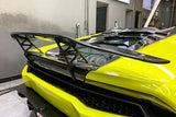 2015-2025 Lamborghini Huracan LP610  LP580  Evo  Tecnica DC Style Carbon Fiber Trunk Spoiler Wing with Base