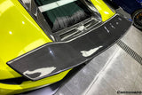 2015-2025 Lamborghini Huracan LP610  LP580  Evo  Tecnica DC Style Carbon Fiber Trunk Spoiler Wing with Base