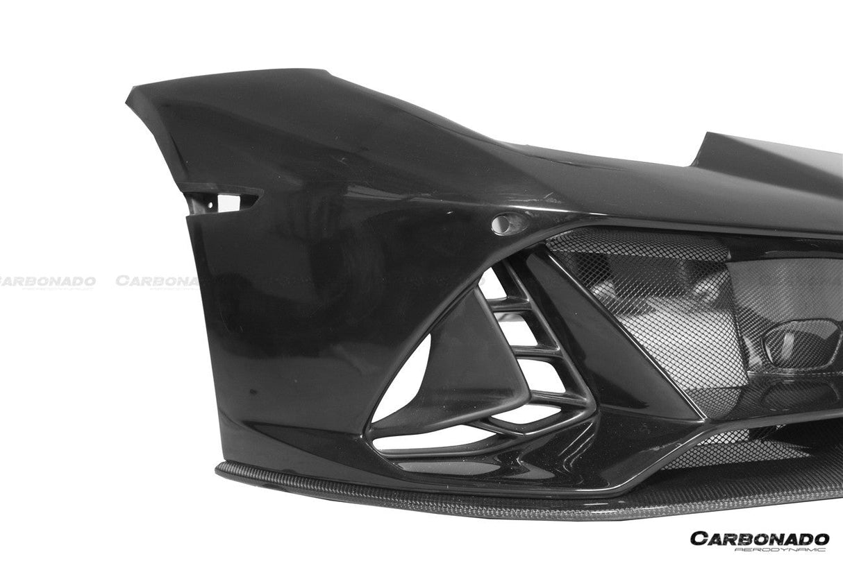 2015-2025 Lamborghini Huracan LP610  LP580  Evo  Tecnica EVO-4WD Style Partial Carbon Front Bumper