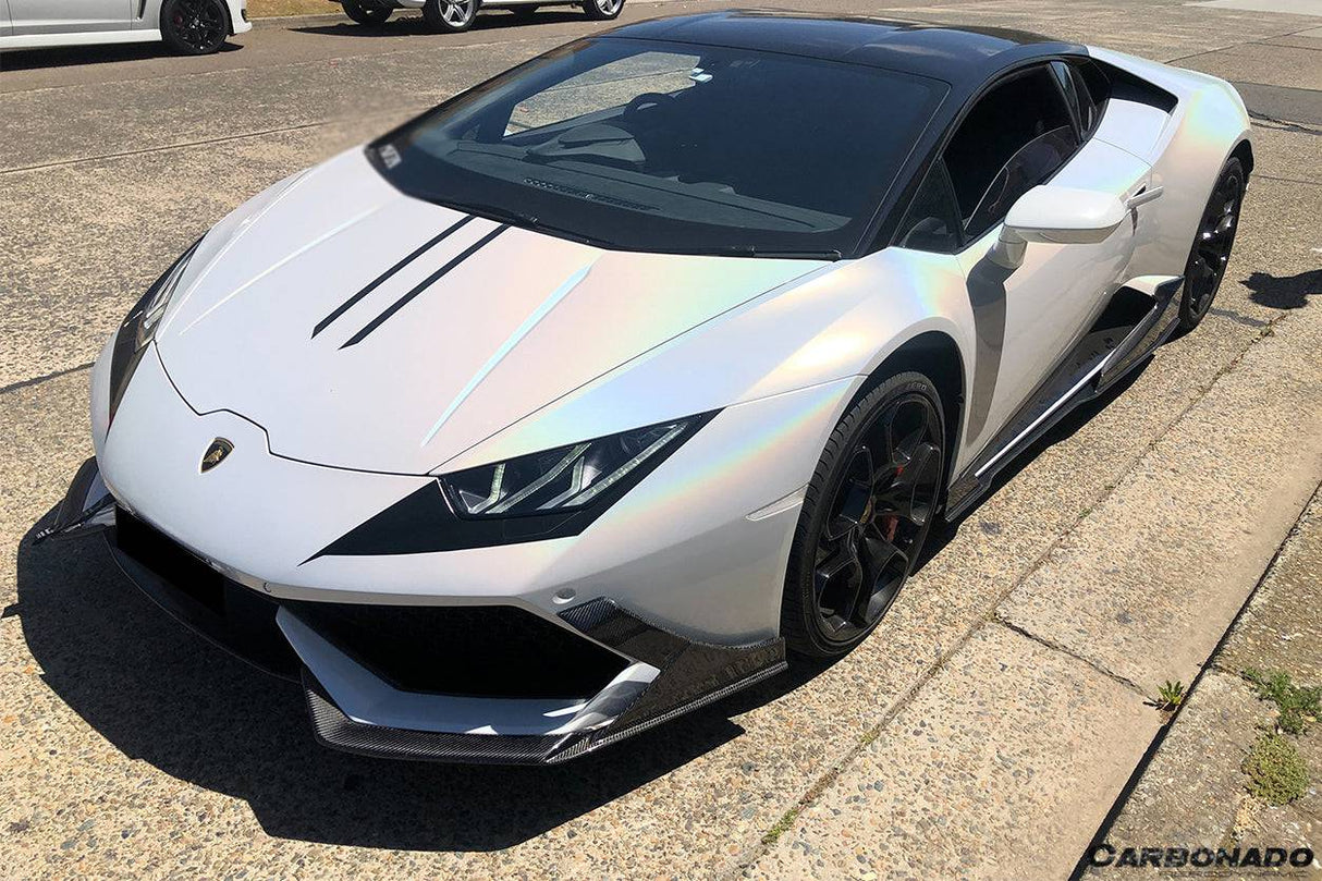 2015-2020 Lamborghini Huracan LP610 MD Style Carbon Fiber Front Lip