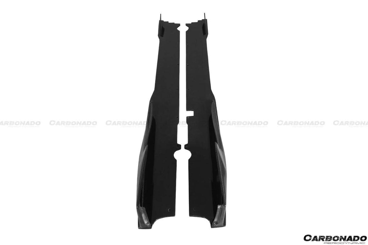2015-2019 Lamborghini Huracan LP610  LP580 MD Style Carbon Fiber Side Skirts