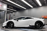 2015-2019 Lamborghini Huracan LP610  LP580 MD Style Carbon Fiber Side Skirts