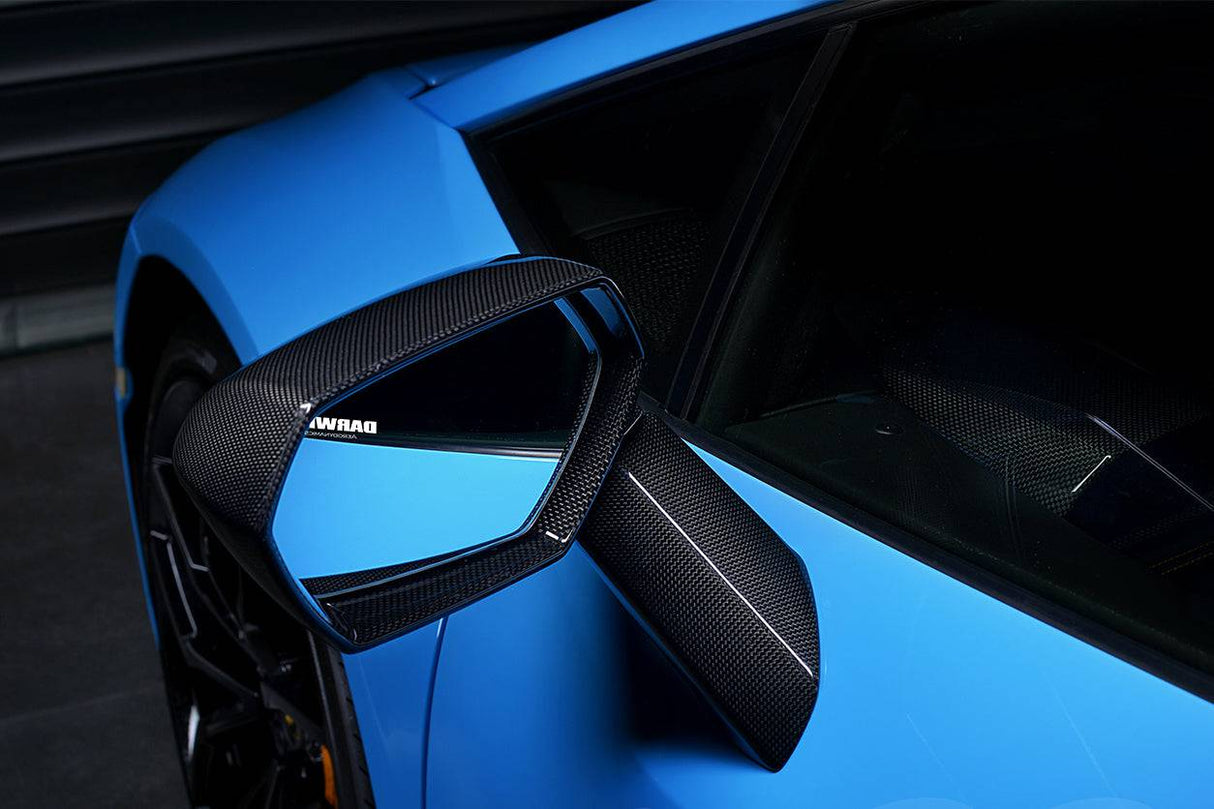 2015-2025 Lamborghini Huracan Autoclave Carbon Fiber Mirror Housing Replacement | LP610, LP580, EVO, STO, Tecnica, Performante