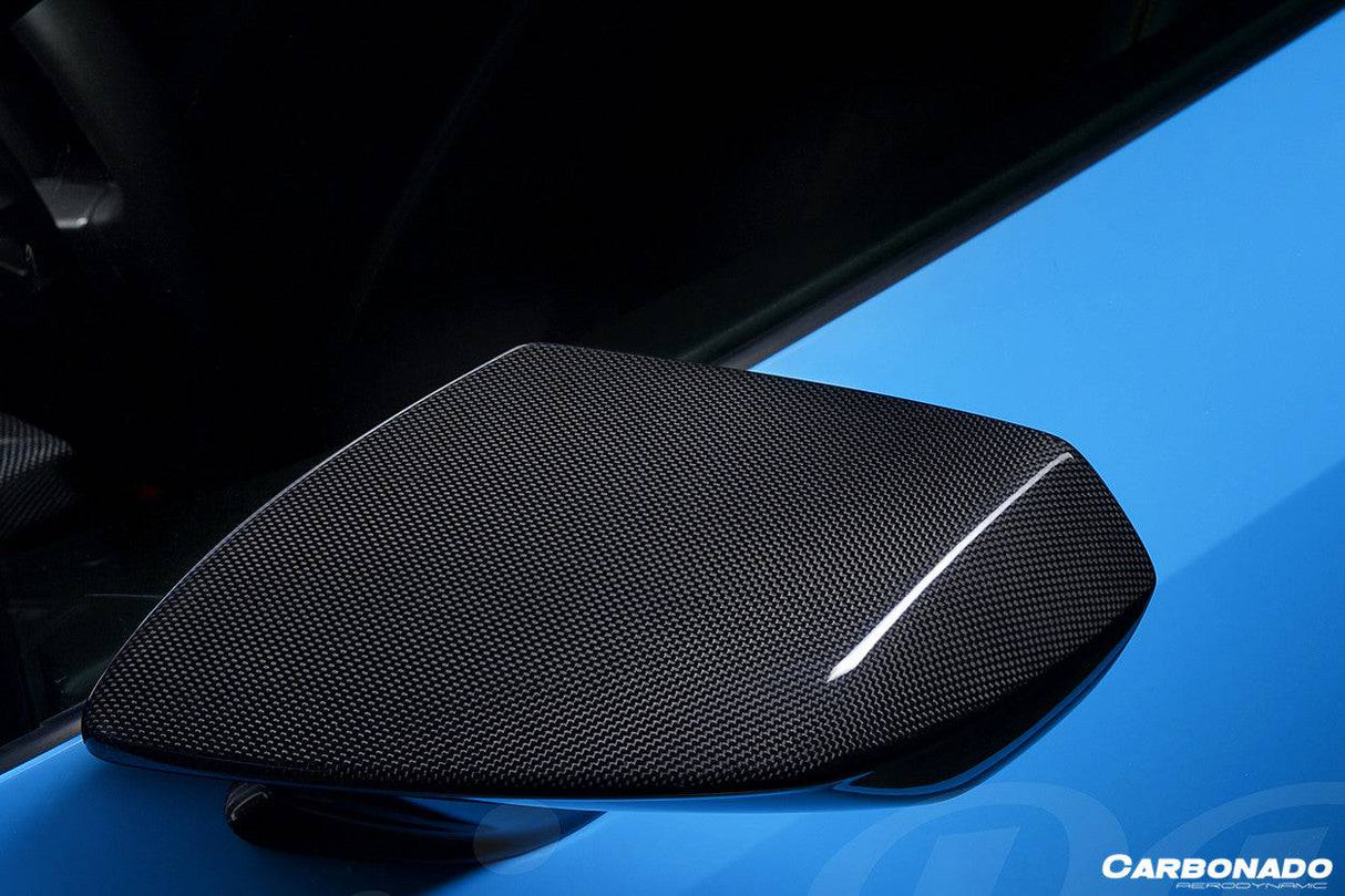 2015-2025 Lamborghini Huracan Autoclave Carbon Fiber Mirror Housing Replacement | LP610, LP580, EVO, STO, Tecnica, Performante