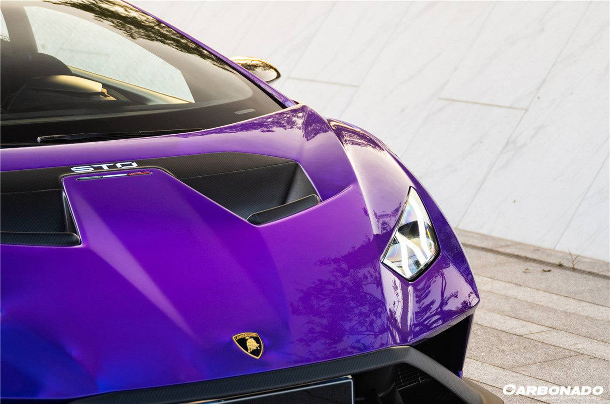 2021-2024 Lamborghini Huracan STO Dry Carbon Fiber Hood Vents