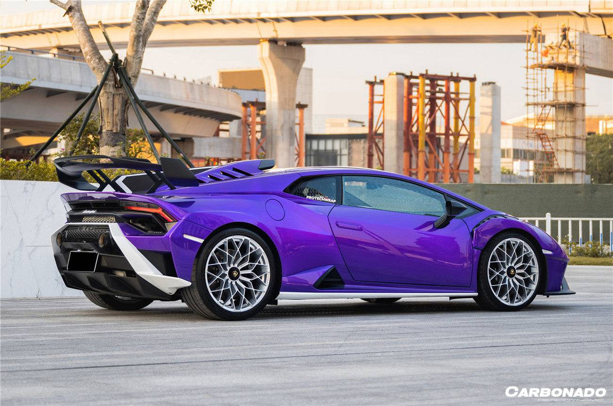 2021-2024 Lamborghini Huracan STO Dry Carbon Fiber Trunk Wing plate