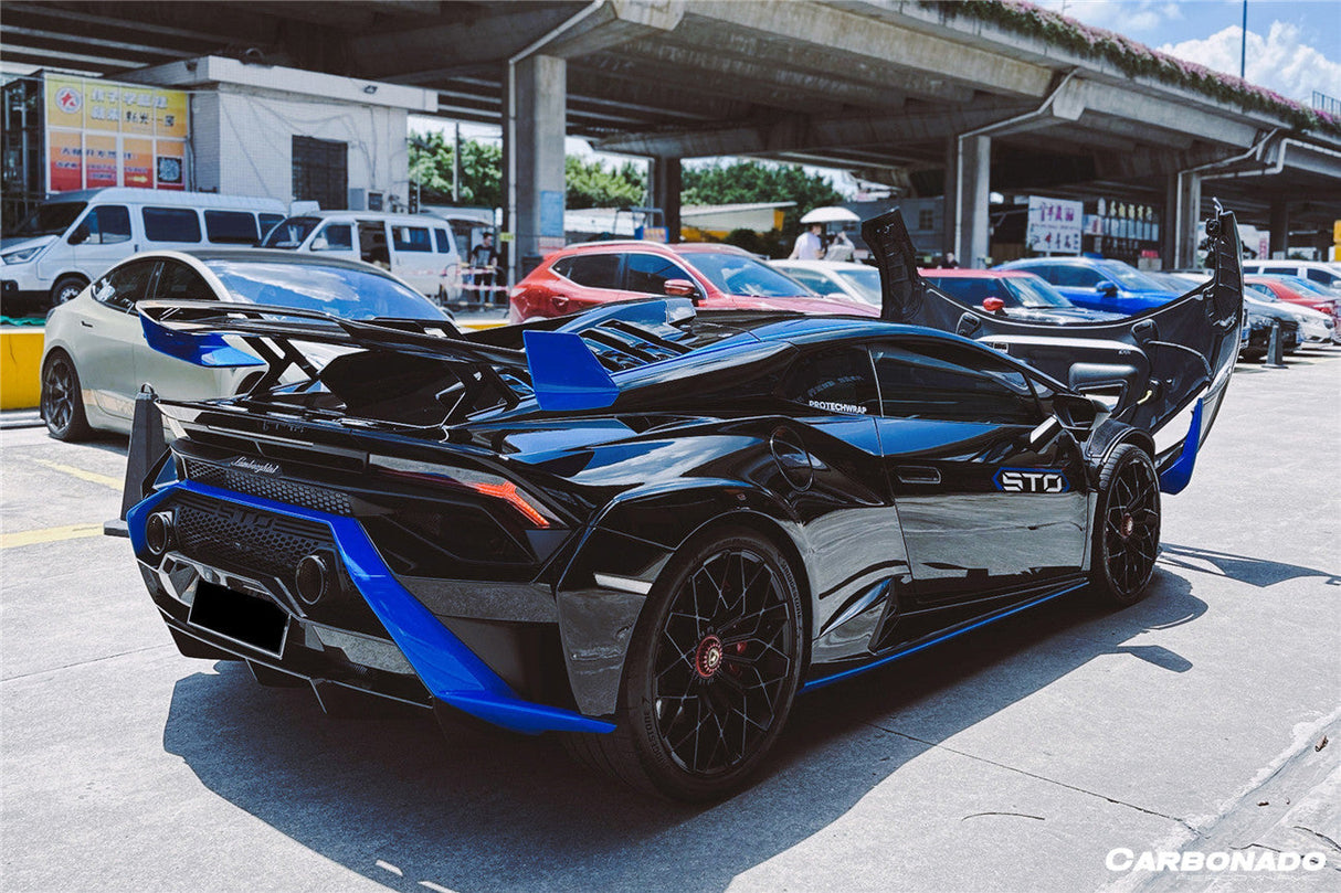 2021-2024 Lamborghini Huracan STO Dry Carbon Fiber Trunk Spoiler Wing
