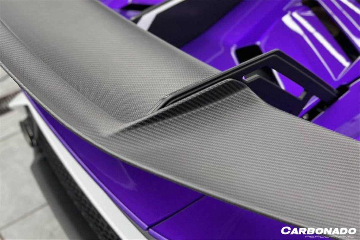2021-2024 Lamborghini Huracan STO Dry Carbon Fiber Trunk Spoiler Wing