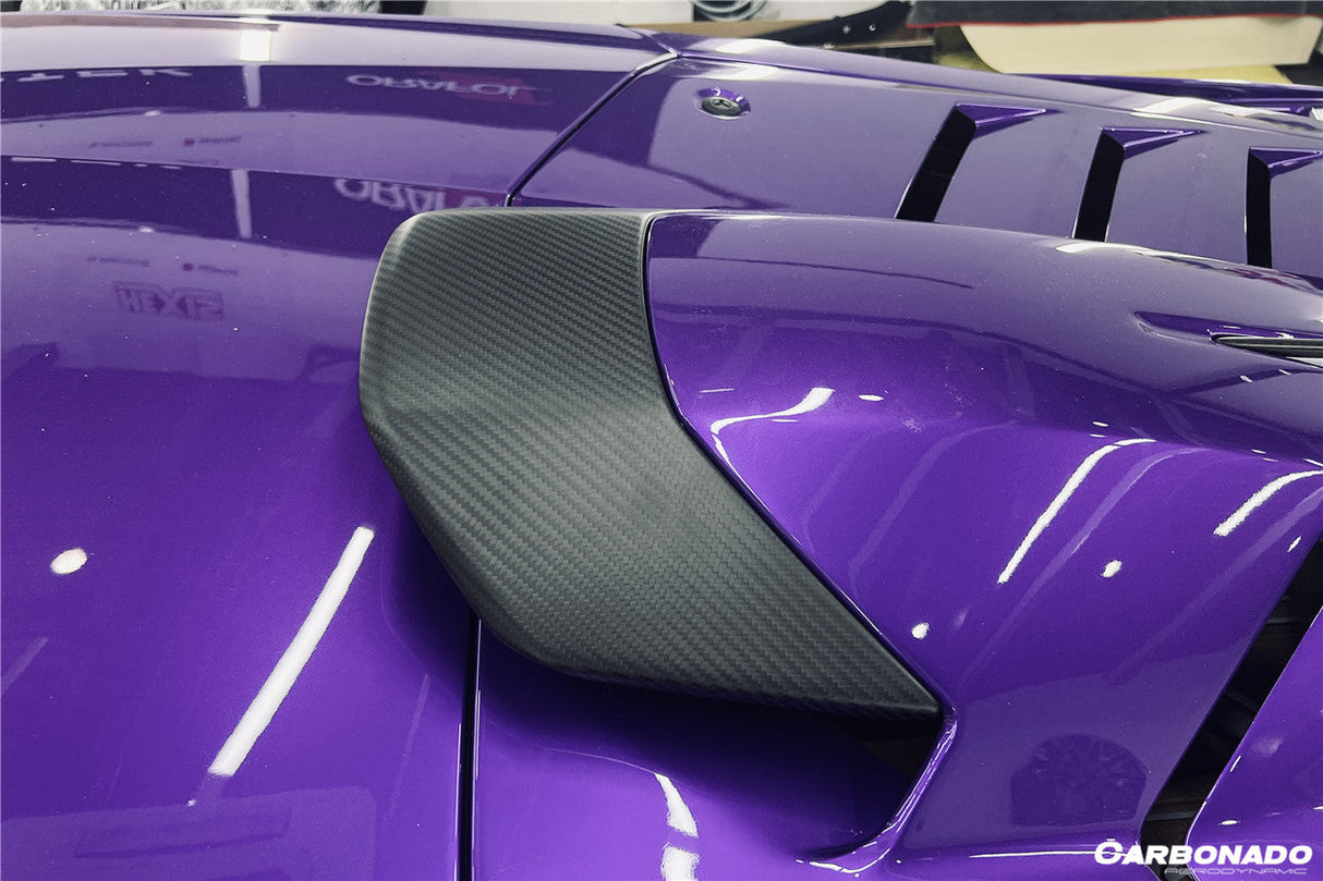 2021-2024 Lamborghini Huracan STO Dry Carbon Fiber Engine Room Vent