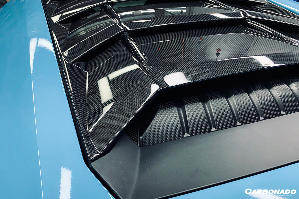 2015-2020 Lamborghini Huracan LP610 | LP580 Coupe OEM Style Carbon Fiber Engine Hood