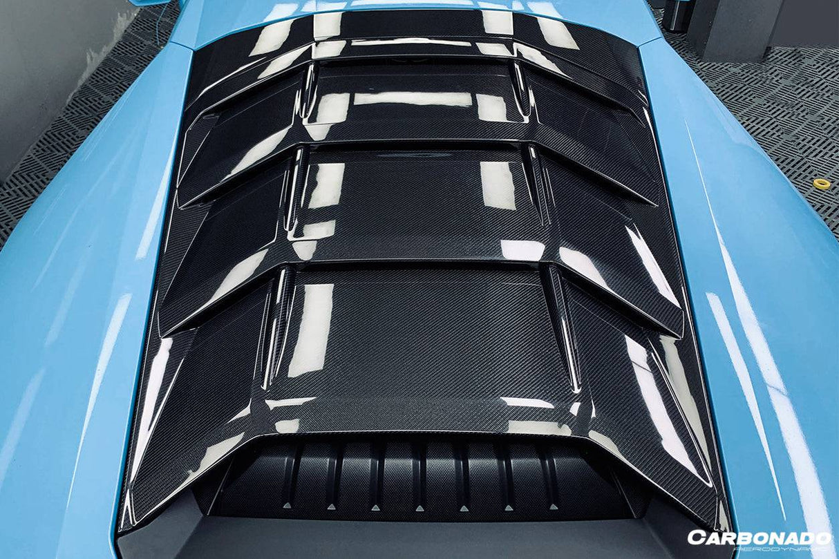 2015-2020 Lamborghini Huracan LP610 | LP580 Coupe OEM Style Carbon Fiber Engine Hood