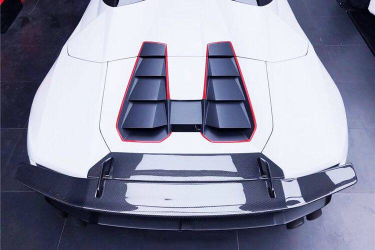 2014-2019 Lamborghini Huracan VRS-II Style Carbon Fiber Trunk Spoiler | Fits LP610, LP580