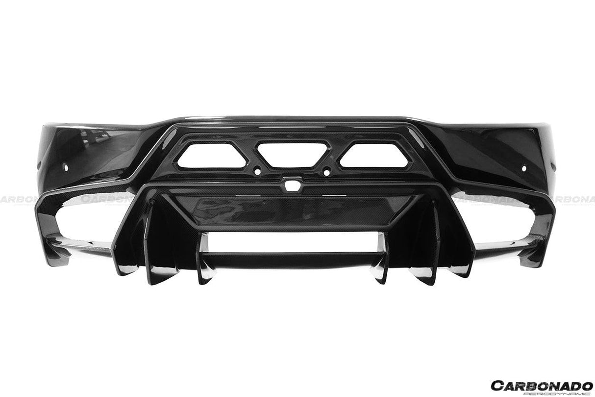 2015-2020 Lamborghini Huracan VRS Style Carbon Fiber Rear Bumper | Fits LP610, LP580