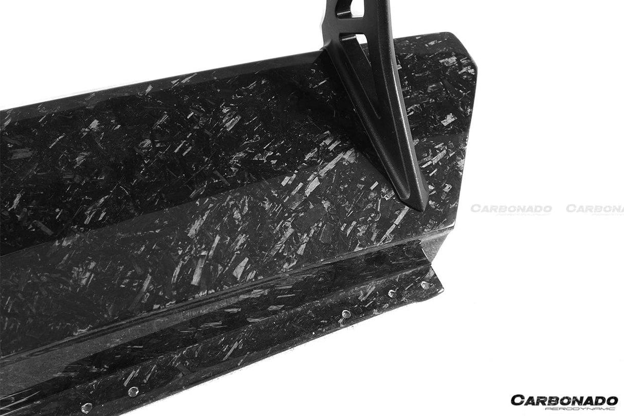 2015-2025 Lamborghini Huracan LP610  LP580  Evo  Tecnica VRS Style Carbon Fiber Trunk Spoiler with Base
