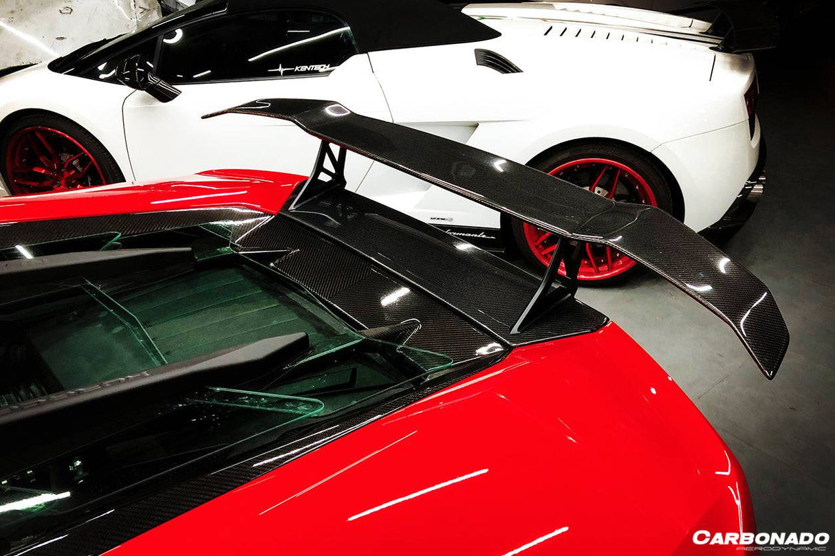 2014-2019 Lamborghini Huracan VRS Style Carbon Fiber Trunk Spoiler Wing | Fits LP610, LP580