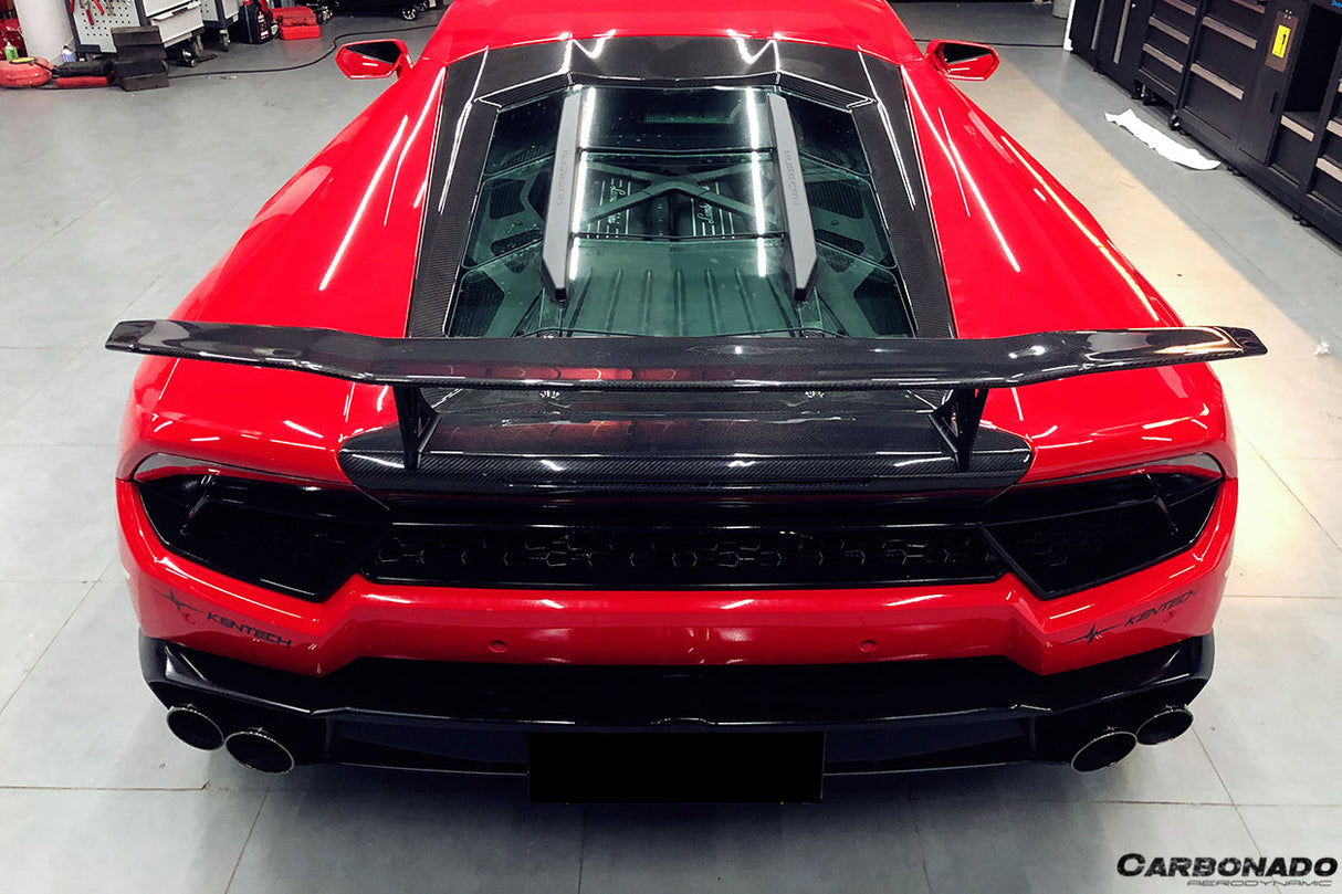 2014-2019 Lamborghini Huracan VRS Style Carbon Fiber Trunk Spoiler Wing | Fits LP610, LP580
