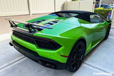 2014-2019 Lamborghini Huracan VRS Style Carbon Fiber Trunk Spoiler Wing | Fits LP610, LP580