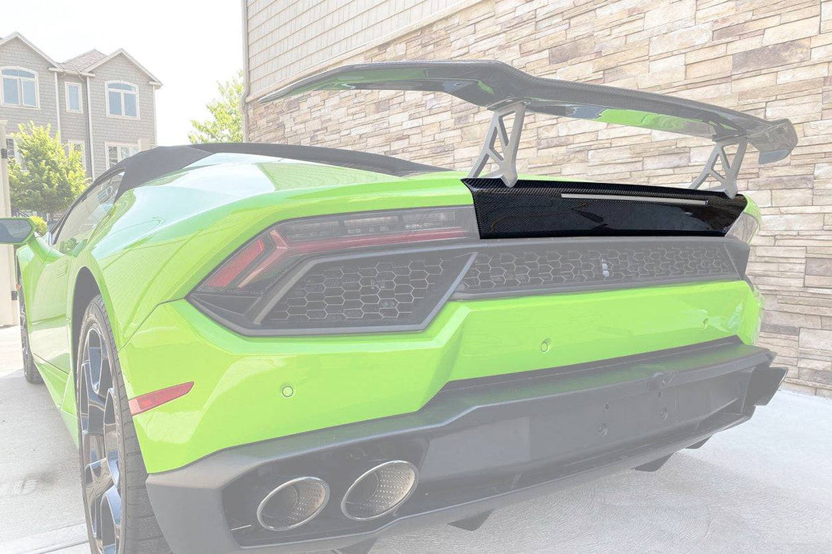 2015-2025 Lamborghini Huracan LP610  LP580  Evo  Tecnica OEM Style Carbon Fiber Wing Base