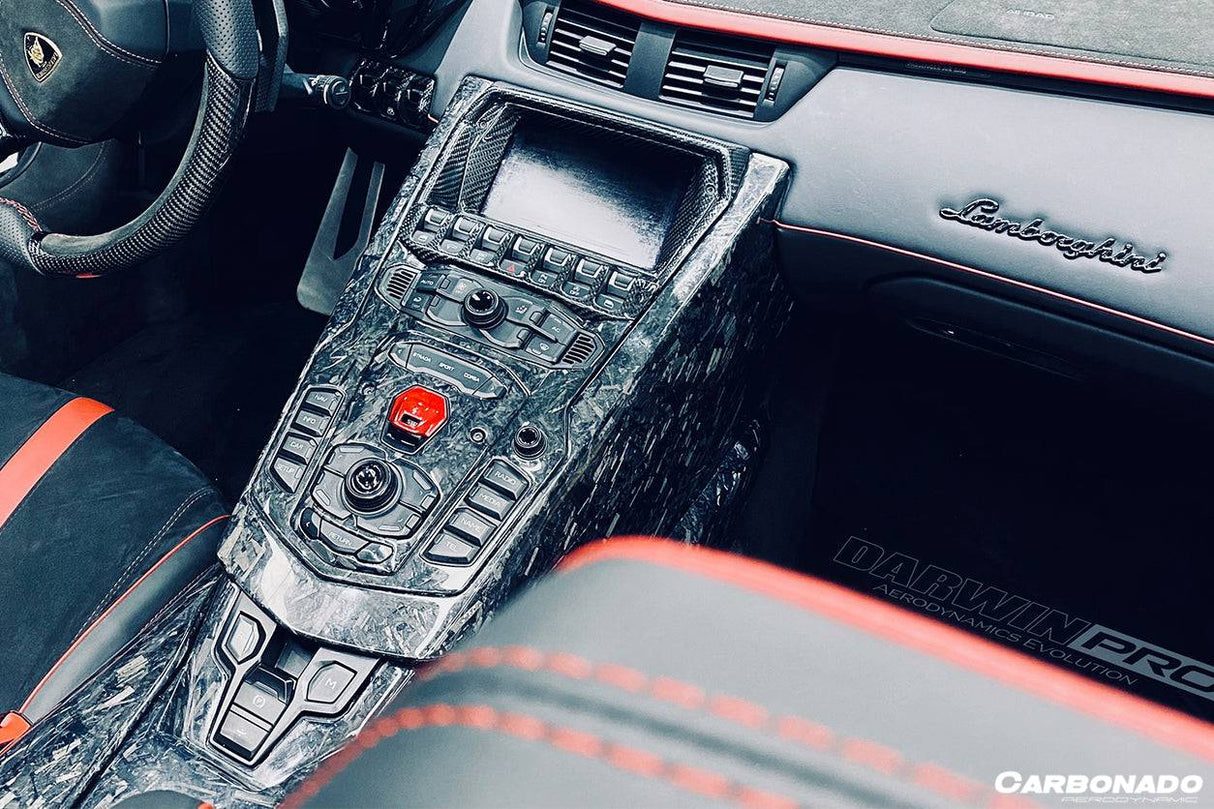 2011-2016 Lamborghini Aventador LP700 OEM Style Carbon Fiber Center Console