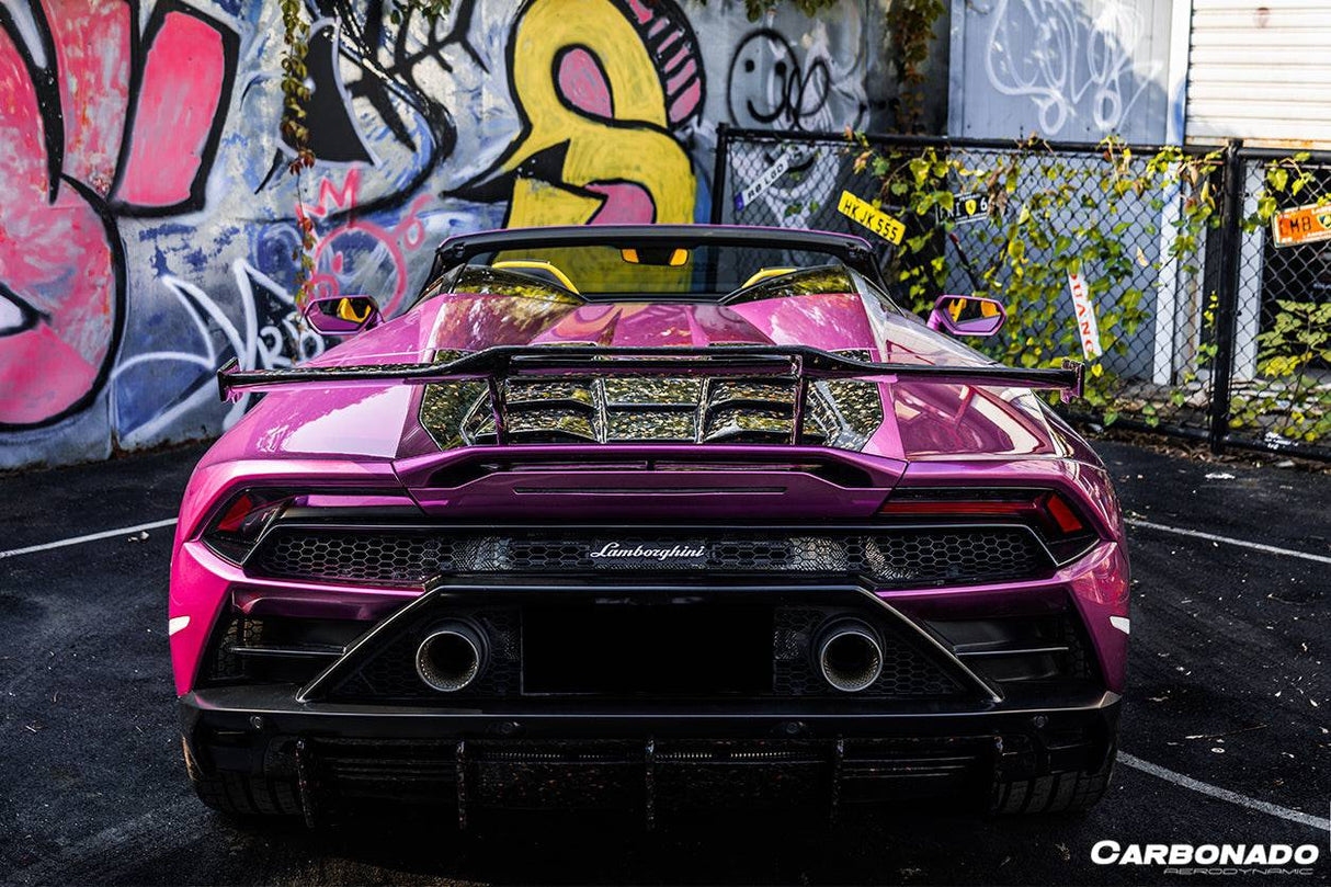 2019-2023 Lamborghini Huracan EVO Spyder OD Style Carbon Fiber Engine Trunk