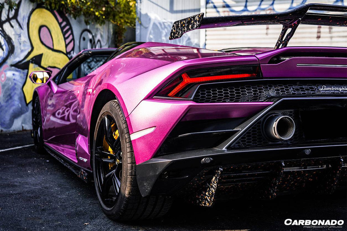 2020-2023 Lamborghini Huracan EVO OD Style DryCarbon Fiber Side Skirts