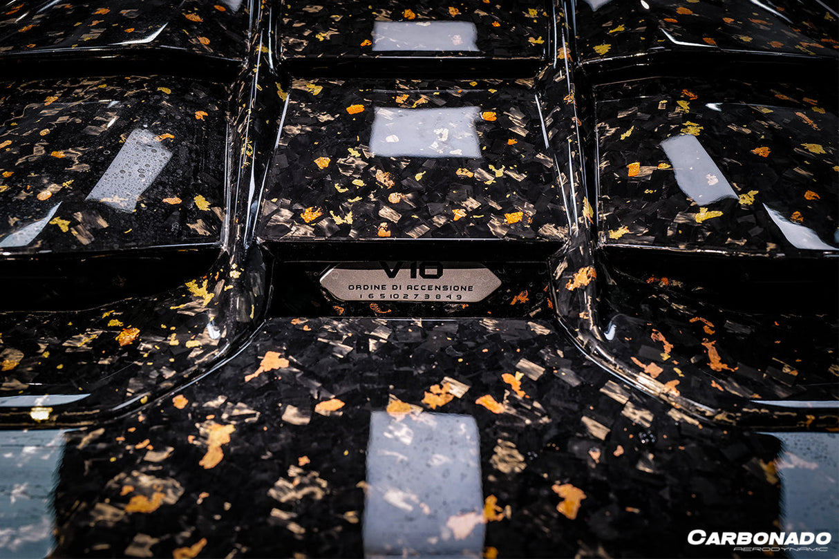 2019-2023 Lamborghini Huracan EVO Spyder OD Style Carbon Fiber Engine Trunk