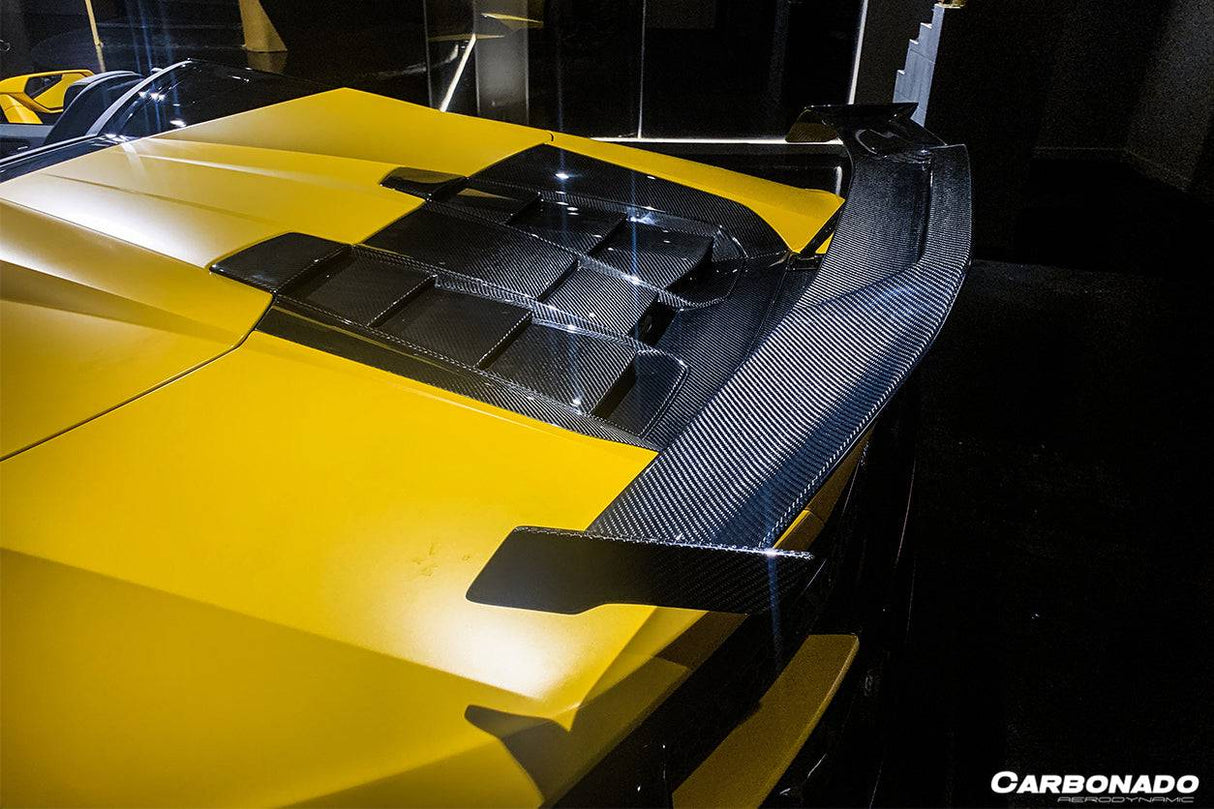2019-2023 Lamborghini Huracan EVO Spyder OD Style Carbon Fiber Engine Trunk
